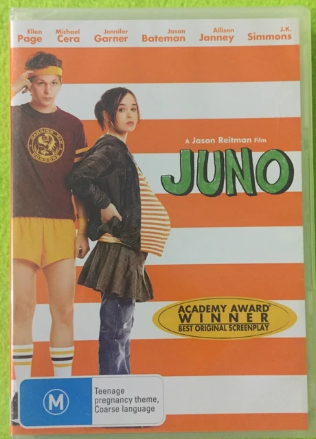 Juno DVD (Ellen Page / Michael Cera - Reg4 - NEW & FACTORY SEALED)