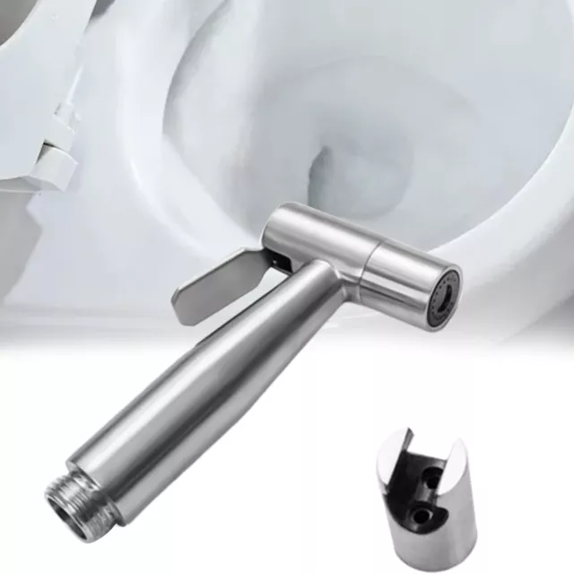 Testa spray bidet WC ergonomica e funzionale cromata