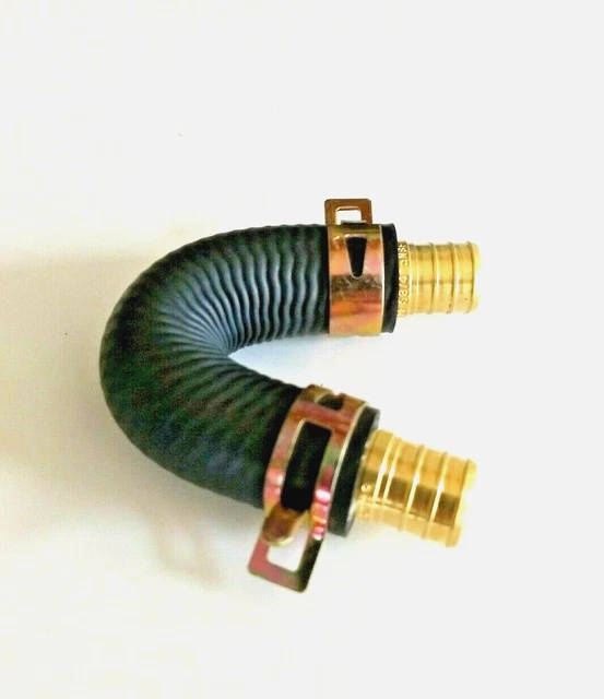 FREE SHIPPING! HEATER Core Repair Bypass Kit Brass Fitting 5/8" hose