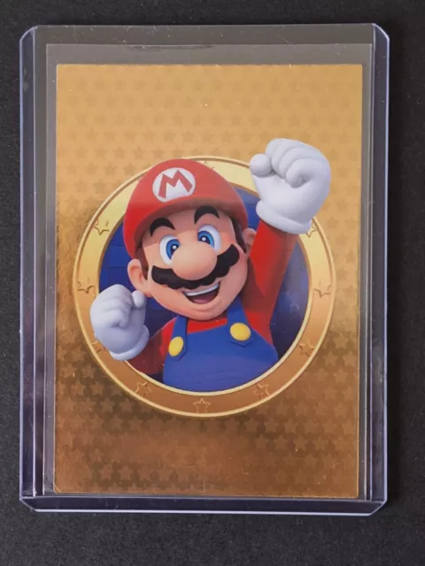 Mario Gold #145 Panini Nintendo Super Mario Trading Card Collection 2022