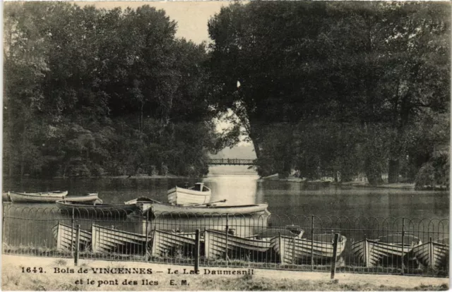 CPA Vincennes Lac Daumesnil et Pont des Iles (1347255)