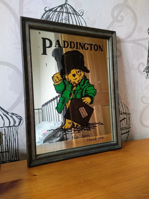 RARE PADDINGTON BEAR Mirror Vintage £25.00 - PicClick UK