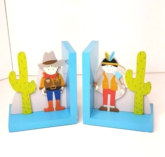 Gisela Graham Cowboy e bookends indiani bambini