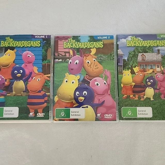 BACKYARDIGANS : VOL 1, 2, 3 DVD Bundle Kids Toddler Animation Show $35. ...