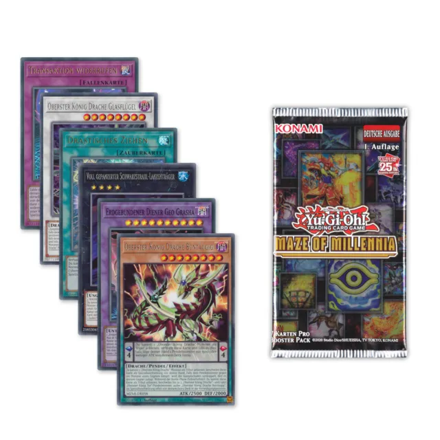 Yu-Gi-Oh! TCG Maze of Millennia MZMI Einzelkarten Auswahl 1. Auflage Cards NM DE
