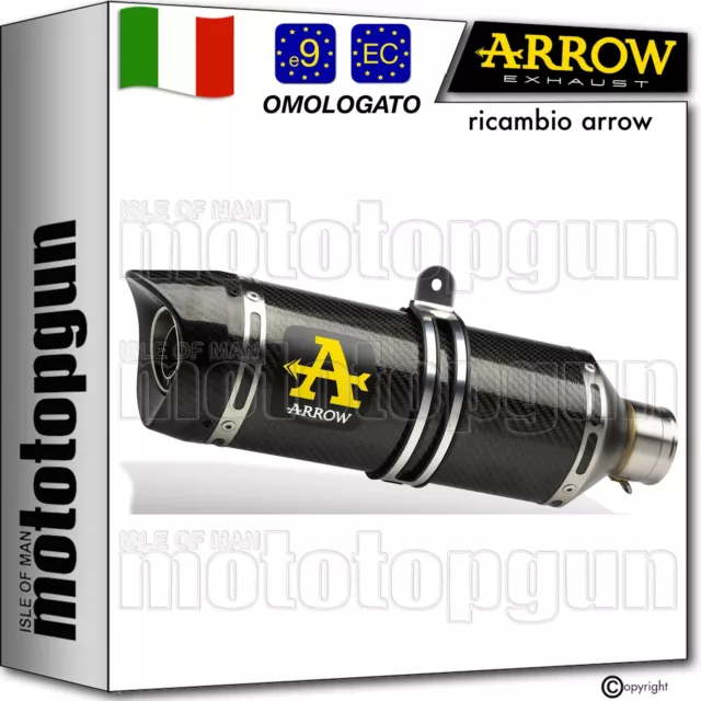 Arrow Scarico Omologato Thunder Carbonio C Honda Cb 650 R 2021 21 2022 22