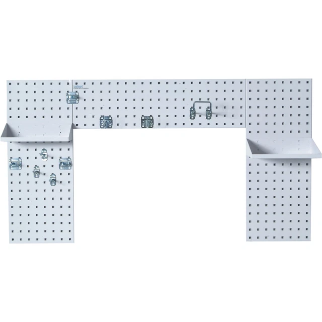 Triton Laundry Room Pegboard Strip Kit - White, Model# LBS30L-WHT
