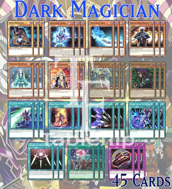 *FRESH* Dark Magician Deck 45 | Yami Rod Renewal Soul Illusion Magic LEDD Yugioh