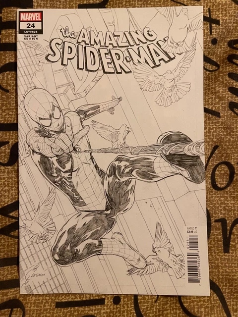 Amazing Spider-Man # 24 NM Ltd 1:500 Sketch Quesada