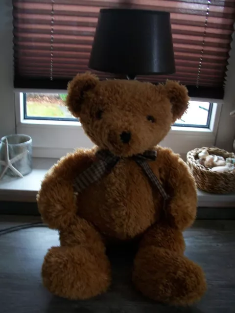 Großer Teddybär unbespielt, Riesen Plüsch Teddy , L ca 55 cm, B ca 44 cm,süß