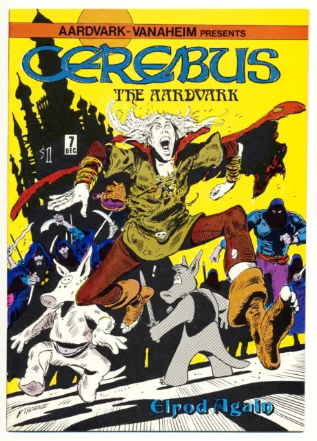 CEREBUS #7 NM, Dave Sim, The Aardvark-Vanaheim Comics 1978