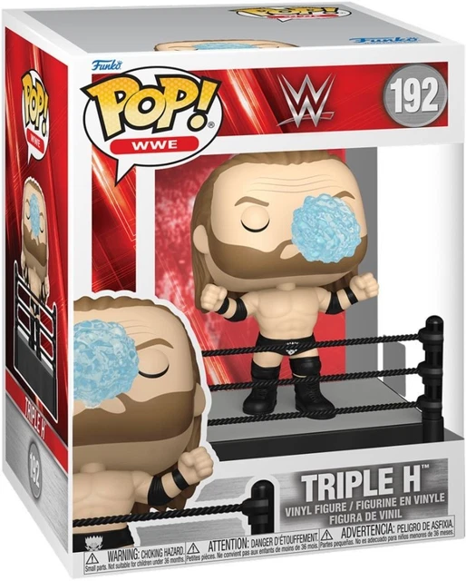 Pack Funko POP WWE – Triple H & Shawn Michaels + Ring, Neuf