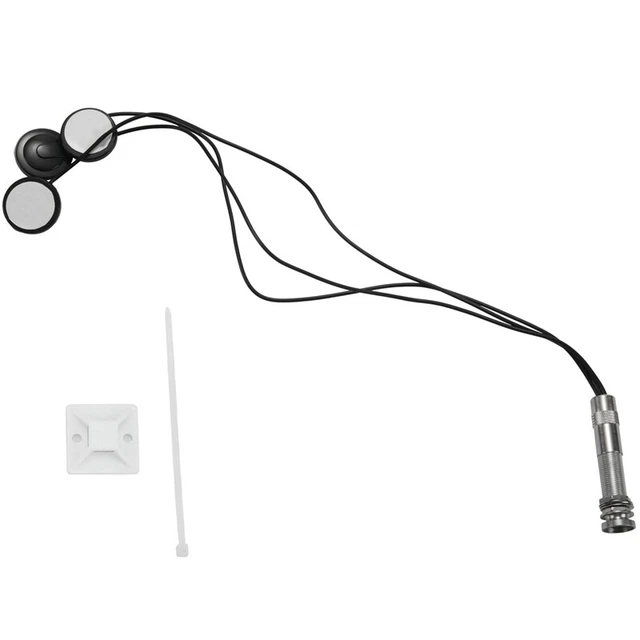 Unsal Pickup Piezo 3 Transducer 6.35mm For Acoustic Guitar Ukulele Mandolin R7H9