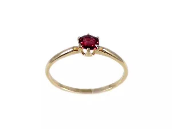 14kt White Gold Ruby Ring Flawless Antique Ancient Persian Roman Poison Antidote