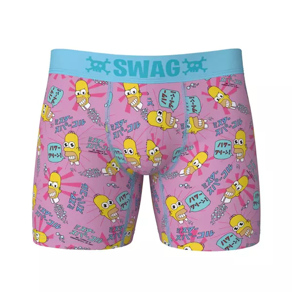 SWAG The Simpsons Universe Boxer Briefs Mens Size Large 34-36 Homer Krusty