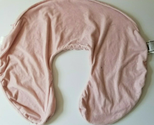Boppy Nursing Pillow Luxe Cover Pink 3D Soft Heirloom Plush **READ R43*