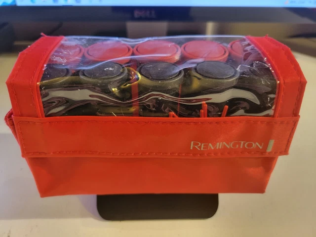Remington Compact Travel Hot Rollers 10 Curlers with Pins H1015 Ceramic Pageant