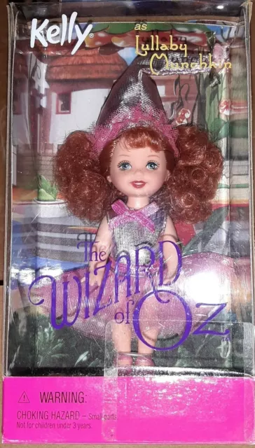 BARBIE KELLY Wizard of Oz Kelly as Lullaby Munchkin Doll 1999 NIP NEW Mattel