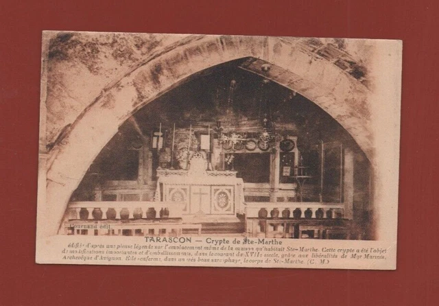 Tarascona - La Cripta Da Sainte Marthe (C2908)