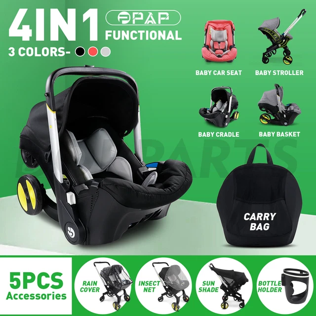 BABY INFANT CAR Seat Stroller Combos Newborn 4 in 1 Light Travel