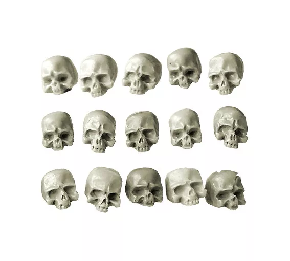 Space Knights Human Skulls (15) Bitz Spellcrow SPCB5855