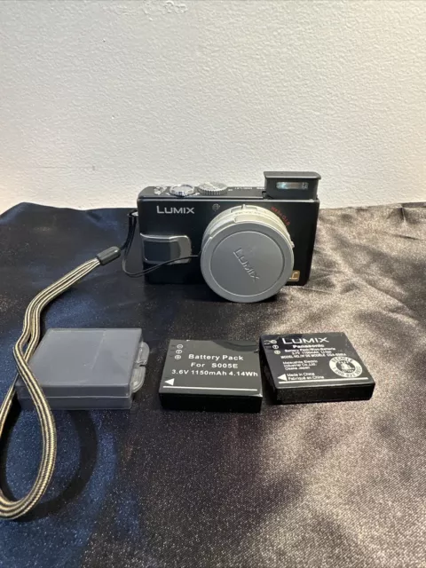 Panasonic Lumix DMC-LX1 Digital Camera 8.4MP 4x Optical Leica Lens - US SELLER