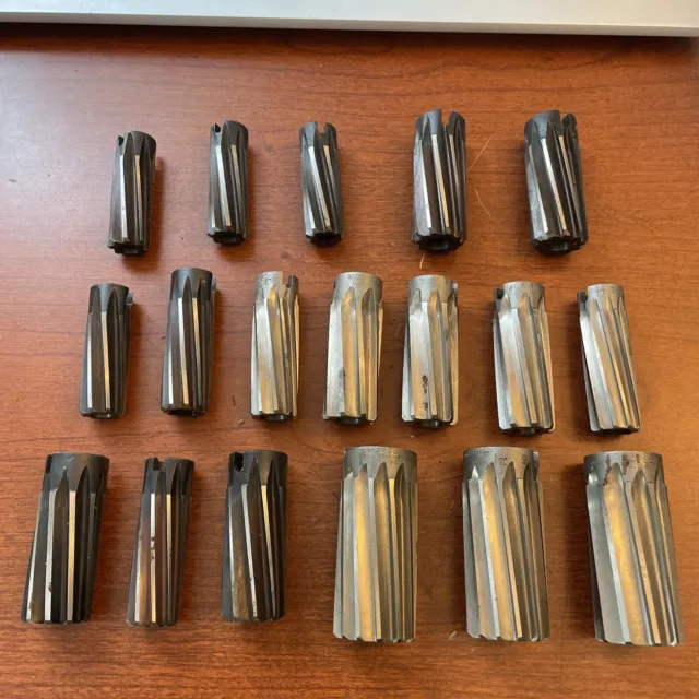 Morse High Speed Precision SHELL REAMER Lot 18 Total Machinists Lot