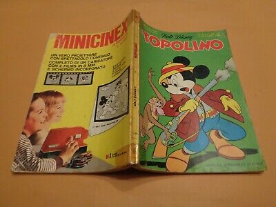 Topolino N° 723 Originale Mondadori Disney Molto Buono 1969 Bollini