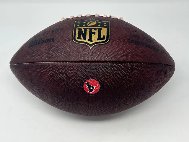 2018 Houston Texans Game Prepped / Team Issued Wilson The Duke NFL Football