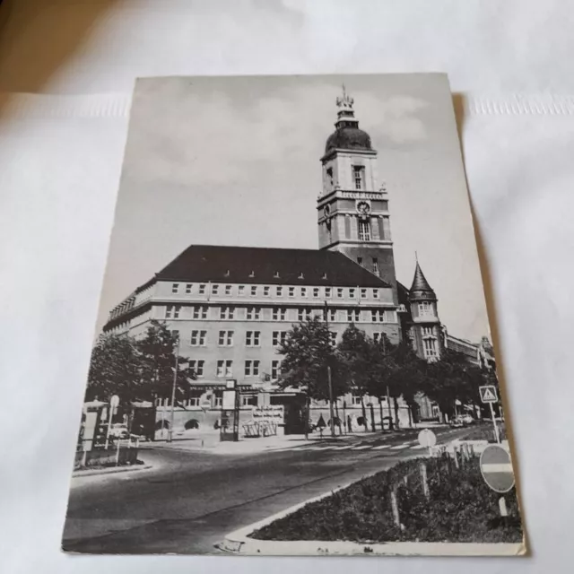 fehlerhaft AK Berlin Schöneberg Rathaus Friedenau am Breslauer Platz