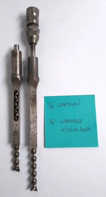 Mortising Machine Cutters - 3/8in. - Lot of 2