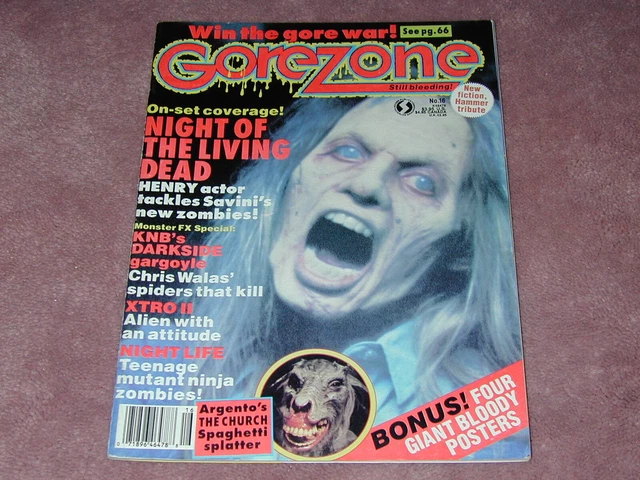 GOREZONE magazine # 16,  Free Shipping USA, Gore Zone