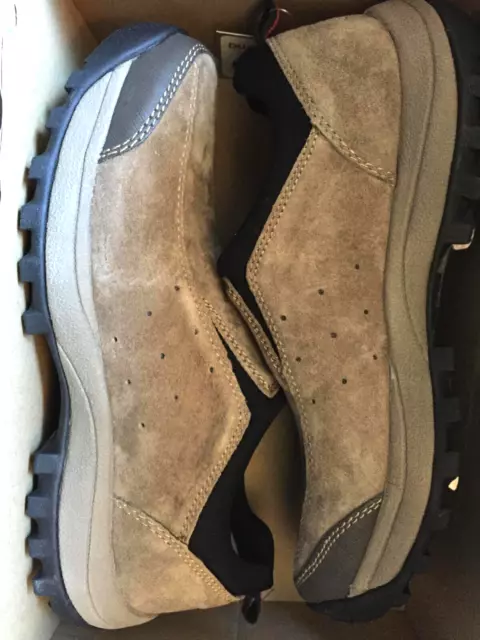 BASS ROSCOE EARTH Shoe Leather Upper Slip-On Shoe Non-Marking Moc Mens ...