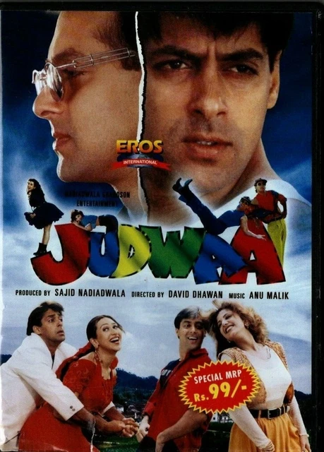 JUDWAA- BOLLYWOOD DVD SALMAN KHAN Eros Bollywood indian movie