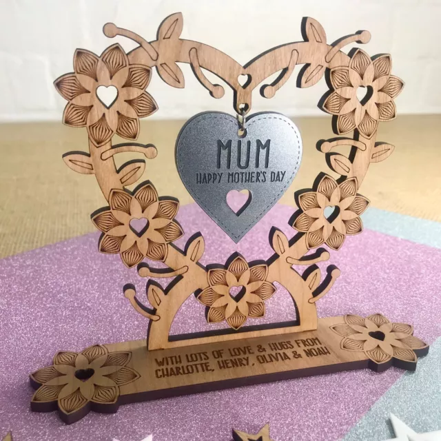 Personalisiertes Muttertag Geschenk Mama Mama Mama Mama Mama Mama + WEITERE NAMEN