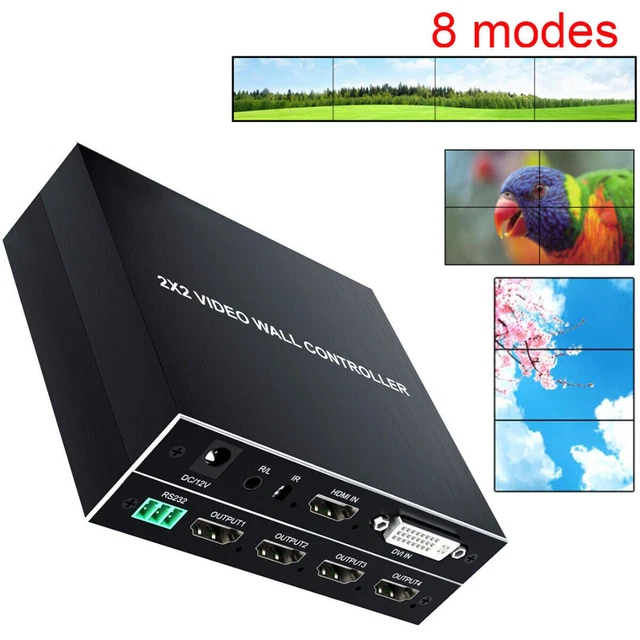 1X3 1X4 2x2 3X1 4X1 Screen Stitching Processor 3