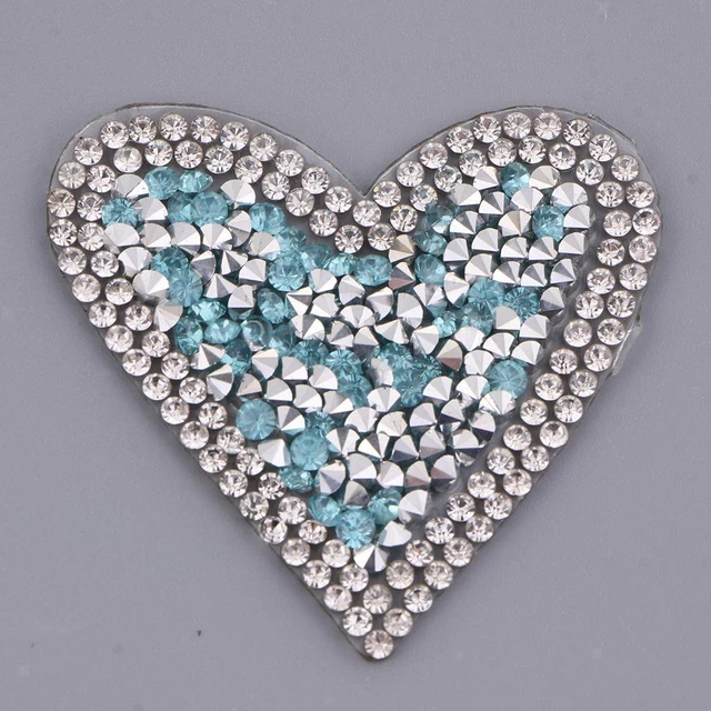 Applique En Cristal de Bordure En Strass à Motif  pour Pantalons et Chemisiers