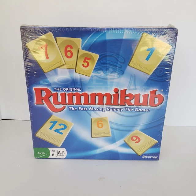 Rummikub édition Deluxe 1997 Pressman - Jeu De Société Complet - NEUF