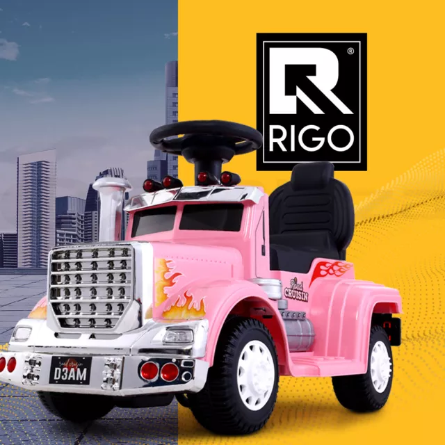 Rigo Kids Ride On Car Toys Electric Cars Battery Truck Childrens Motorbike