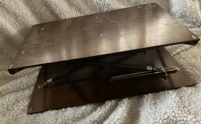 Antique Wooden Lap Writing Desk Portable Adjustable