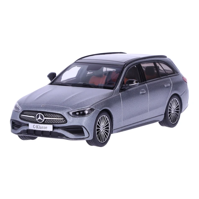 Mercedes-Benz Classe C Gris Argent - UT Models 1/18 - Miniature Collection (sans Boîte)