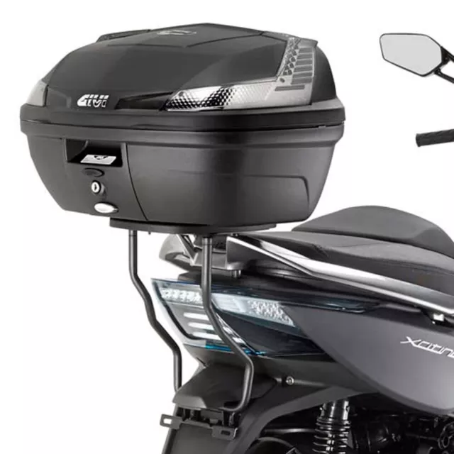 Kit Anclajes Givi SR6104M para BAUL sistema monolock KYMCO XCITING 400i 2014-