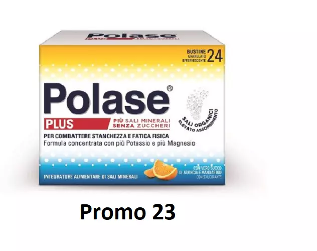 Polase Plus - Promo 23 Integratore Sali Minerali Vitamine Stanchezza 24 bustine