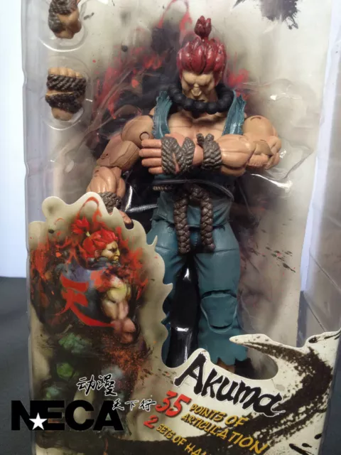 New Capcom Street Fighter IV 20th Anniversary Akuma Action Figure New in Box