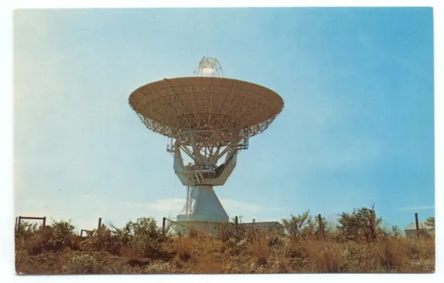 Comsat Earth Station Brewster Flat WA Postcard ~ Washington