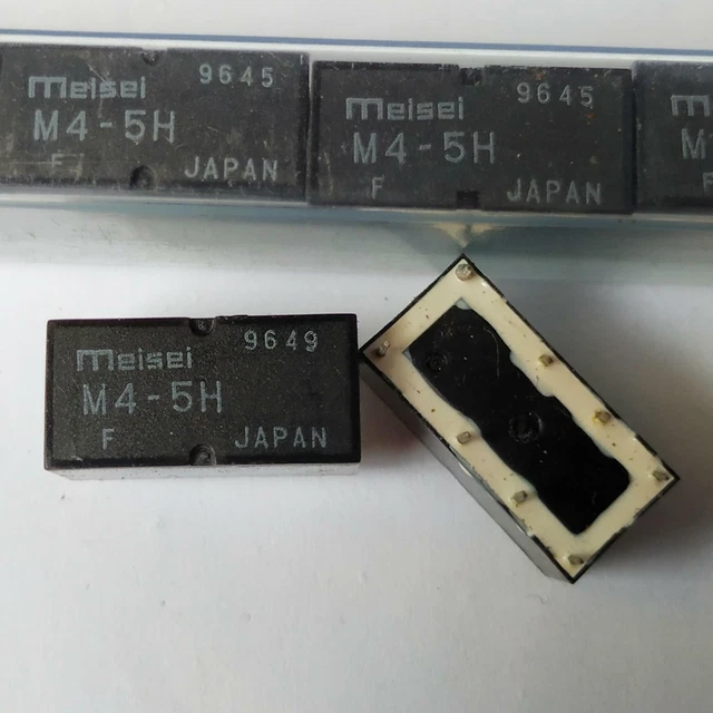 10Pcs MEISEI M4-5H Relay 8Pins NEW #W2