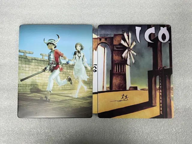ICO Custom mand steelbook case (NO GAME DICS) for PS3/PS4/PS5/Xbox