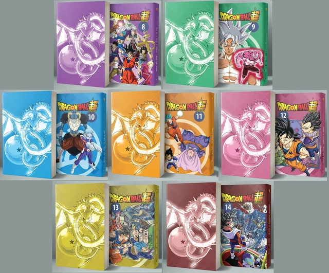 LOT MANGAS DRAGON Ball Super Edition Color Tomes 8 à 14 FR (Goku Vegeta ...