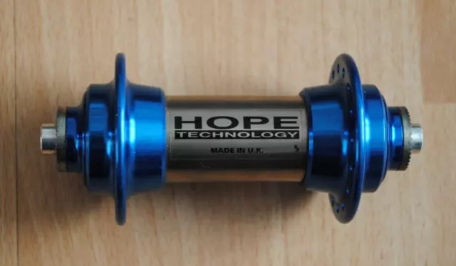 Hope Titanium Front Hub Brand NEW NOS 32 Hole Blue retro vintage