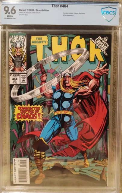 The Mighty Thor #464 CBCS 9.6 wp 1993  Marvel Comics